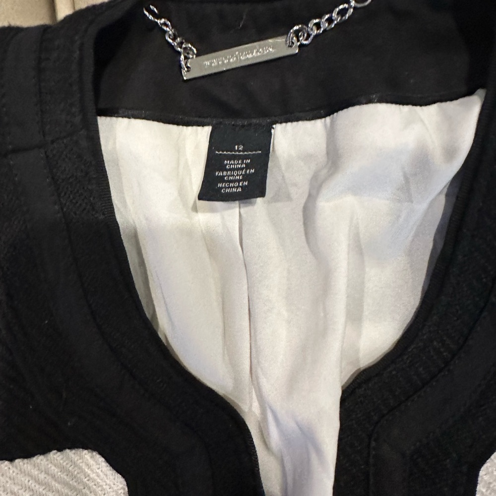 White House Black Market Black Jacket